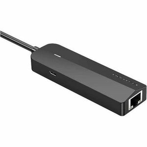 Vention TGPBB USB/Ethernet Combo Hub - USB Type C - 640 MB/s - Notebook, Smartphone, Tablet, Hard Drive, Mouse, Keyboard, 