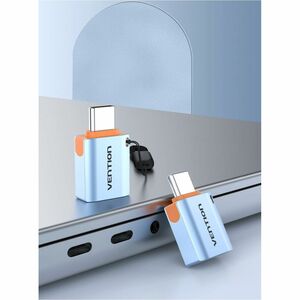 Vention CUB Data Transfer Adapter - 1 x USB 3.1 Type C- Male - 1 x USB 3.1 Type A - Female - Grey