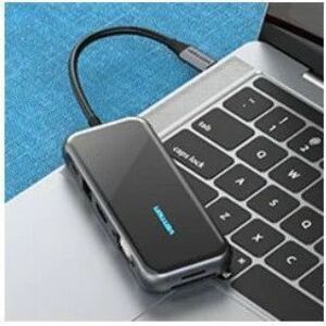 Vention USB Type C Docking Station for Memory Card Reader, U Disk, Monitor, Notebook, Keyboard, Mouse, Camera, Flash Drive