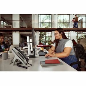 Poly Voyager Legend 50-M Kabellos Ohrhörer, Ohrbügel, Über das Ohr Mono Ohrhörerset - Schwarz - Microsoft-Teams-Zertifizie