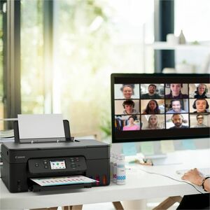 Canon PIXMA G3590 Wired & Wireless MegaTank Inkjet Multifunction Printer - Colour - Black - Copier/Printer/Scanner - 4800 