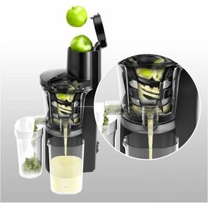 Panasonic MJ-L700 Electric Juicer - Slow/Masticating - Matte Black