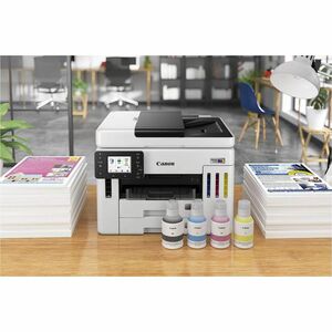 Canon GX7120 Wired & Wireless MegaTank Inkjet Multifunction Printer - Color - Copier/Fax/Printer/Scanner - 1200 x 600 dpi 