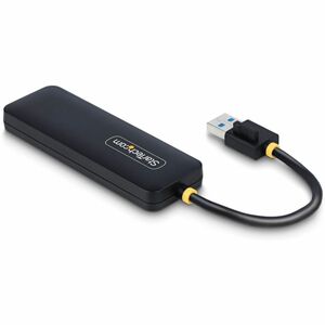 StarTech.com StarTech.com 4-Port USB-A Hub, 5Gbps, Bus Powered, Small Travel Mini USB Hub, Multi-Port USB 3.0 Splitter, Po
