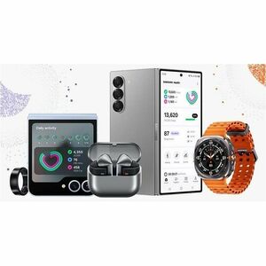 Samsung Galaxy Ring Smart Ring - Finger Wearable - Android - Titanium Black - Accelerometer, PPG Sensor, Temperature Senso
