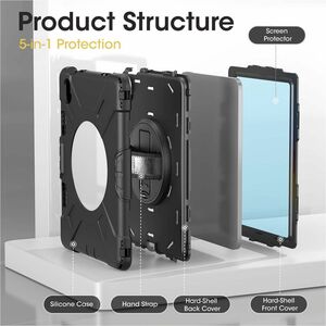 Funda protectora de uso rudo para iPad® de 10.9" (10ª Gen) - Amortiguador, Resistente a Golpes, Resistente a Caídas, Resis