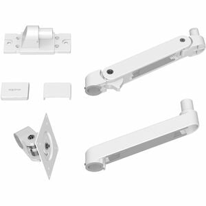 Braccio di montaggio Ergotron per Monitor, LCD display - Bianco - Regolabile in altezza - 1 Schermo/i supportato/i - 86,4 