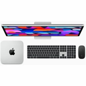 Apple Mac Studio MU973CH/A 台式计算机 - Apple - 96 GB - 1 TB SSD - 银 - Apple M3 Ultra 芯片 - Apple 六角芯（60 芯） - IEEE 802.11ax Wire