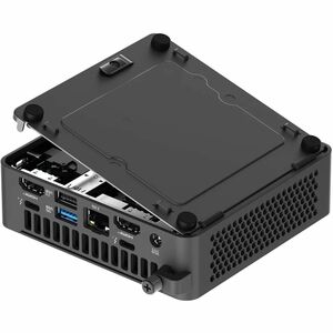 Asus NUC 15 Pro NUC15CRHI3 Barebone System - Mini PC - Intel Core 3 100U - Intel Chip - DDR5 SDRAM Maximum RAM Support - 2