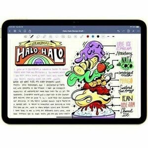 Apple iPad (11th Generation) A3355 Tablet - 27.9 cm (11") - 6 GB - 128 GB Storage - 5G - Yellow - A16 Bionic Penta-core (5