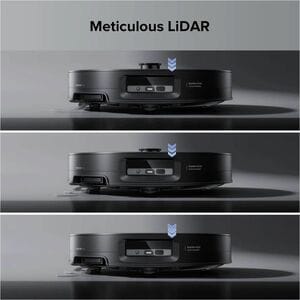 Robot Vacuum Cleaner Roborock Saros 10 senza filo - Nero - Pennello - Tappeto - Batteria - Batteria ricaricabile