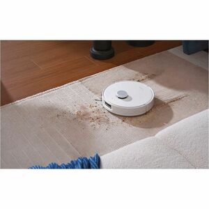 Robot Vacuum Cleaner Roborock Qrevo Edge 5V1 Bagged senza filo - Nero - Pennello - Batteria