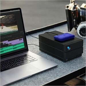 LaCie Rugged SSD Pro5 STNA4000400 4 TB Rugged Solid State Drive - External - Blue - Tablet, Notebook Device Supported - Th