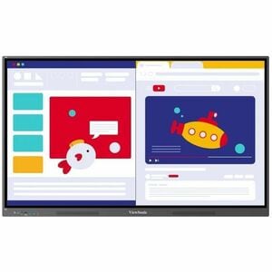 ViewSonic ViewBoard IFP7534 1905 mm 4K UHD LCD Collaboration Display - 8 GB DDR4 SDRAM - Ultra Fine Touch (UFT) - Touchscr