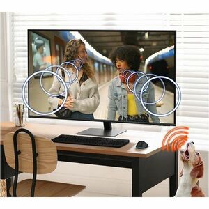 Moniteur LED intelligent Samsung S32FM702UU 32"" Classe 4K UHD - 16:9 - Noir - 81,3 cm (32"") Viewable - LED Rétroéclairag