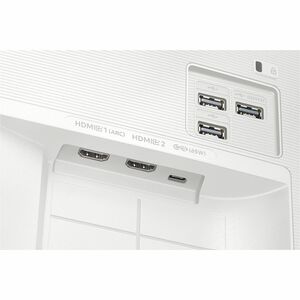 Moniteur LED intelligent Samsung S32FM703UU 32"" Classe 4K UHD - 16:9 - Blanc - 81,3 cm (32"") Viewable - LED Rétroéclaira