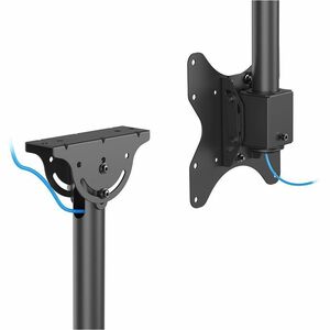 Neomounts Ceiling Mount for TV - Black - Height Adjustable - 1 Display(s) Supported - 58.4 cm to 106.7 cm (42") Screen Sup