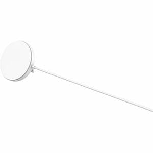 Belkin 15W Wireless Magnetic Charging Pad w/ Qi2 for iPhones & Airpods - Fast Charge - Portable Charger - White - For Qi2-