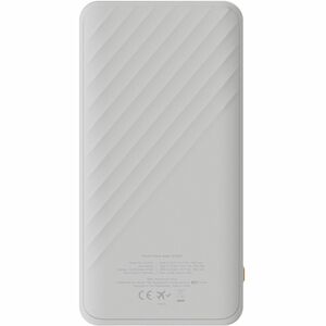 Xtorm Go2 Power Bank - Ash White - 10000 mAh - 15 W - Ash White