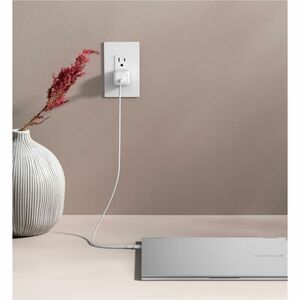 Belkin 45W Portable USB-C Wall Charger - 1xUSB-C (45W) - Fast Charge - Power Adapter - White - 45 W - White