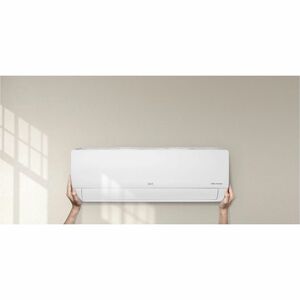 Aire acondicionado de pared LG DUALCOOL VM242C9 con Motor inversor digital - Blanco, Negro - Refrigerador - 22000BTU/h Cap