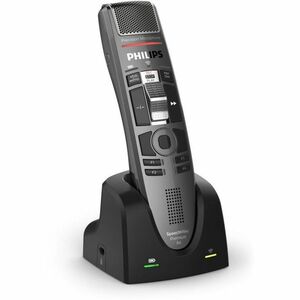 Philips SpeechMike Premium Air SMP4000 Digital Voice Recorder - [Built-in] Microphone, Speaker - Electret Condenser Microp