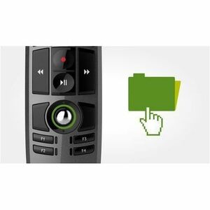 Philips SpeechMike Premium LFH3500 Digital Voice Recorder - [Built-in] Microphone, Speaker, Motion Sensor - Electret Micro