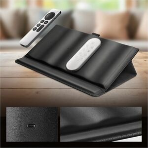 Spigen Remote Control Remote Control Holder - 72.4 mm x 267 mm x 197.4 mm x - PU Leather - Black - Scratch Protection, Sec