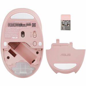Asus Fragrance MD101 MOUSE/PK/IN Mouse - Bluetooth/Radio Frequency - Optical - Pink - Wireless - 10 m (393.70") - 2.40 GHz