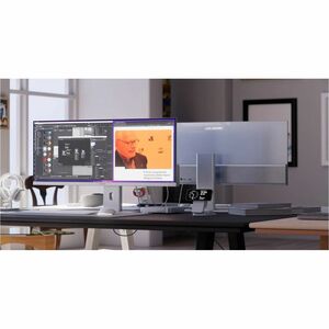 ALOGIC Edge 40in Ultrawide WQHD LCD Monitor with 90W PD Space Grey HDMI cable USB-C cable Power Adaptor