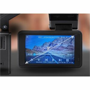 GekoGear Orbit D220 Front/Rear Vehicle Camera - 7.6 cm (3") Screen - Wired - 2560 x 1440 Video - CMOS