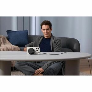 ANKER MagGo A2557 Cargador por inducción - Negro - Para AirPod, iPhone, Smartwatch, Auricular, Smartphone - 12 V Entrada -