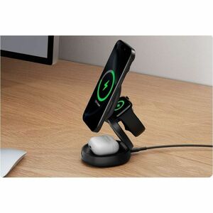 Belkin BoostCharge Induktionsladegerät - Schwarz - für Qi2-fähiges Gerät - Kompakt, Magnetisch