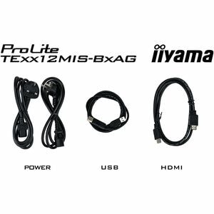 iiyama TE7512MIS-B4AG 1905 mm 4K UHD LCD Collaboration Display - ARM Cortex A72 + A53 - 8 GB - Touchscreen - 16:9 Seitenve