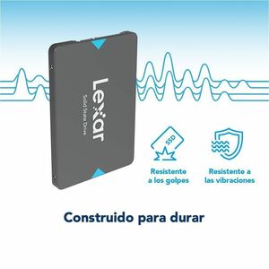 SSD Lexar® NQ100 2.5" SATA III (6Gb/s) 256 Go - Notebook, Ordinateur de bureau Appareil compatible - 0,32 DWPD - 84 To TBW