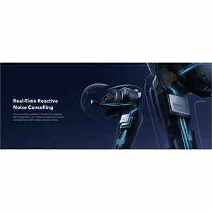 soundcore Liberty 4 Pro True Wireless Earbud Stereo Earset - Black - Binaural - In-ear - Noise Canceling