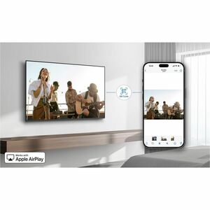 Samsung Crystal HU7000F HG43U700FEU 109.2 cm Smart LED-LCD TV - 4K UHDTV - High Dynamic Range (HDR) - Black - HDR10+, HLG 