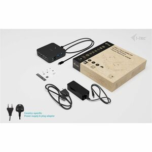 Docking station i-tec 12 Porta(e) USB Type-C per Monitor, Computer portatile, Tablet PC - Compatibilita carica - 100 W - 3