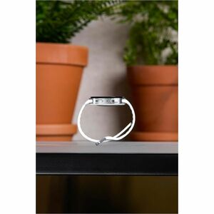 Samsung Galaxy Watch8 SM-L335F Smart Watch - 1168.40 mm Case Height - 1109.98 mm Case Width - Silver Case Color - White Ba