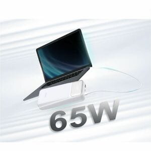 D-Link DPP-201 Power Bank - For Notebook, Smartphone, iPhone, iPad mini - 2 x Type-C 65W - 20000 mAh - USB Type-C Connecto