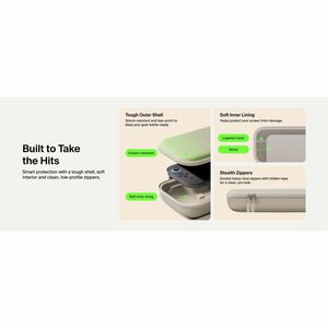 Belkin Charging Case Nintendo Portable Gaming Console - Sand - Scratch Resistant, Bump Resistant, Drop Resistant, Abrasion