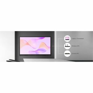 LG CreateBoard 65TR3BQ-B Collaboration Display - 65" LCD - Infrared (IrDA) - Touchscreen - 3840 x 2160 - 2160p - HDMI