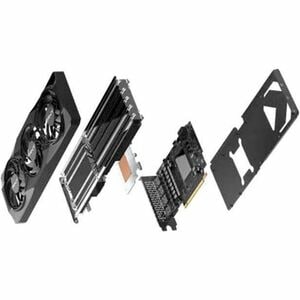PNY NVIDIA GeForce RTX 5070 Grafikkarte - 12 GB GDDR7 - Gesamthöhe - 7680 x 4320 - 2,33 GHz Core - 2,59 GHz Boost-Taktfreq