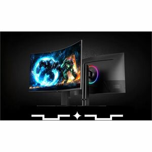 Samsung Odyssey G7 S40FG75DEN 40" Class 5K2K WUHD Curved Screen Gaming LCD Monitor - 21:9 - Black - 40" Viewable - Vertica