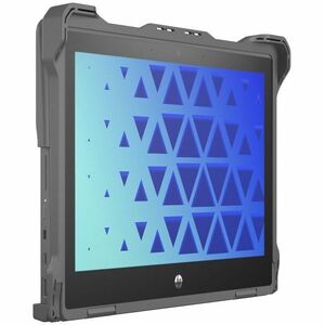 Carcaza deslizante Extreme Shell-F2 para HP Fortis X360 Chromebook G5 de 11" y HP X360 (no Fortis) G4/G3 (gris/transparente)