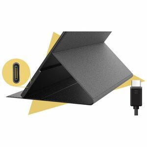 AOC 16T20 15.6in 60Hz FHD IPS Portable Monitor 1920x1080 16:9 5ms 50m:1 Samrt Contrast 230 Nits Mini HDMI/USB-C HDR SPK Tilt