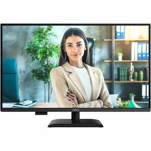 AOC Q27P4U 27" Class WQHD LED Monitor - 16:9 - Textured Black - 68.6 cm (27") Viewable - In-plane Switching (IPS) Technolo
