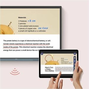 BenQ RE8604A 2184.40 mm 4K UHD LCD Collaboration Display - ARM Cortex A73 - 8 GB - Infrared (IrDA) - Touchscreen - 16:9 As