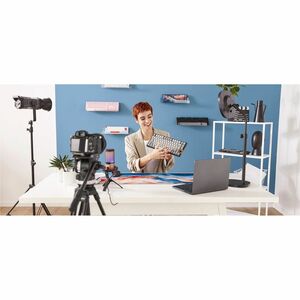 CHERRY G80-3960 Keyboard - Compact - Wired/Wireless Connectivity - USB Interface - Black, Grey - MX2A Red Keyswitch - Blue