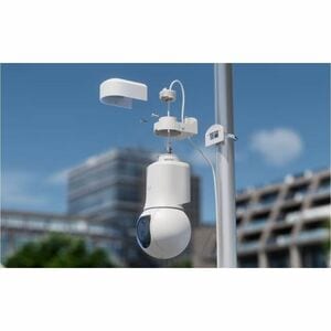 Ubiquiti UVC-G6-PTZ 8 Megapixel Outdoor 4K Network Camera - Colour - White - 30 m Infrared Night Vision - 3840 x 2160 - 4.